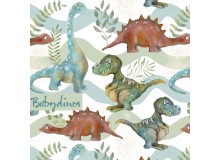 Bio Jersey Lillestoff - Babydinos